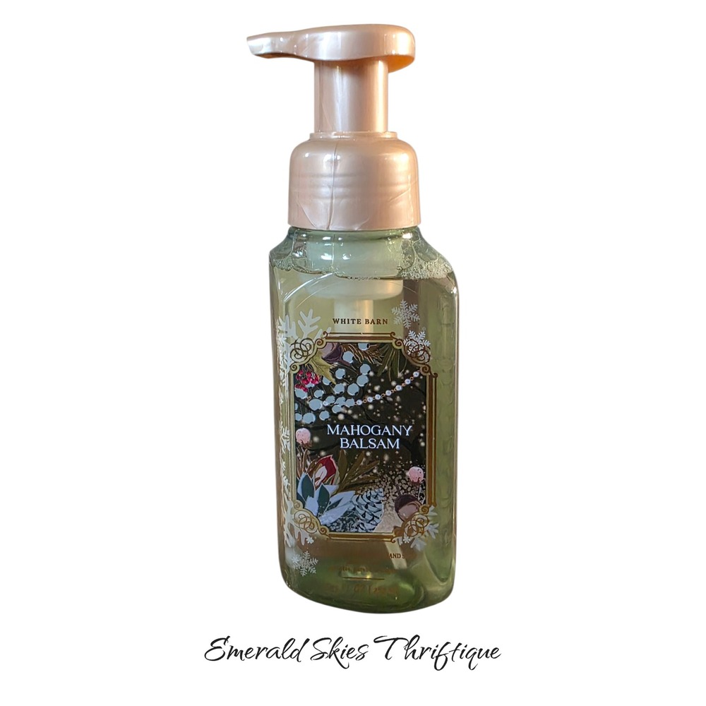 NEW BATH & BODY WORKS MAHOGANY BALSAM GENTLE FOAMING HAND SOAP WASH free ship